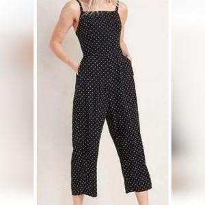 Old Navy black and white polka dot jumper